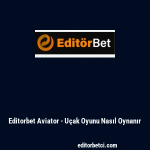 Editorbet Aviator - Uçak Oyunu Nasıl Oynanır